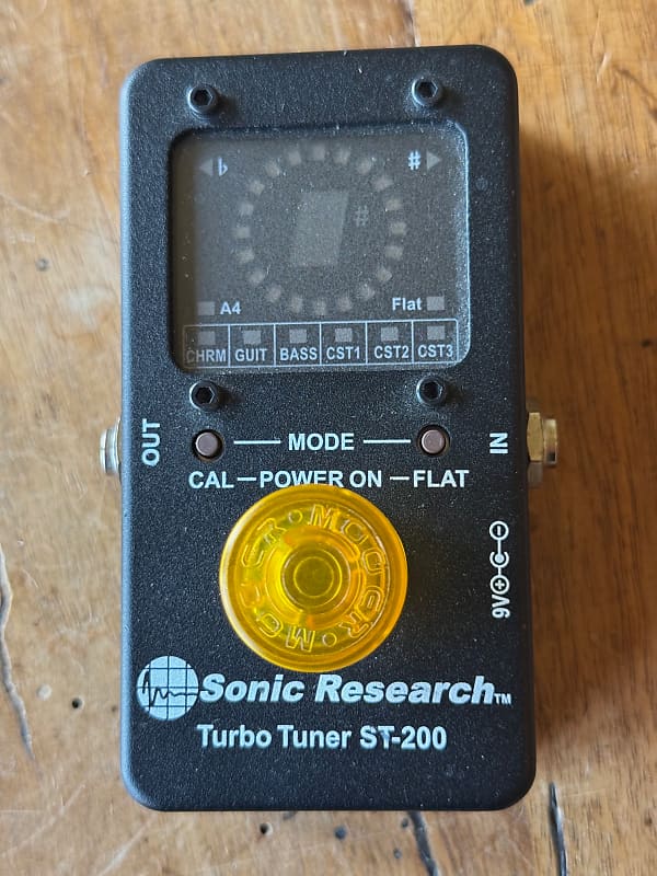 Sonic Research ST-200 Strobe Turbo Tuner 2010s - Black | Reverb