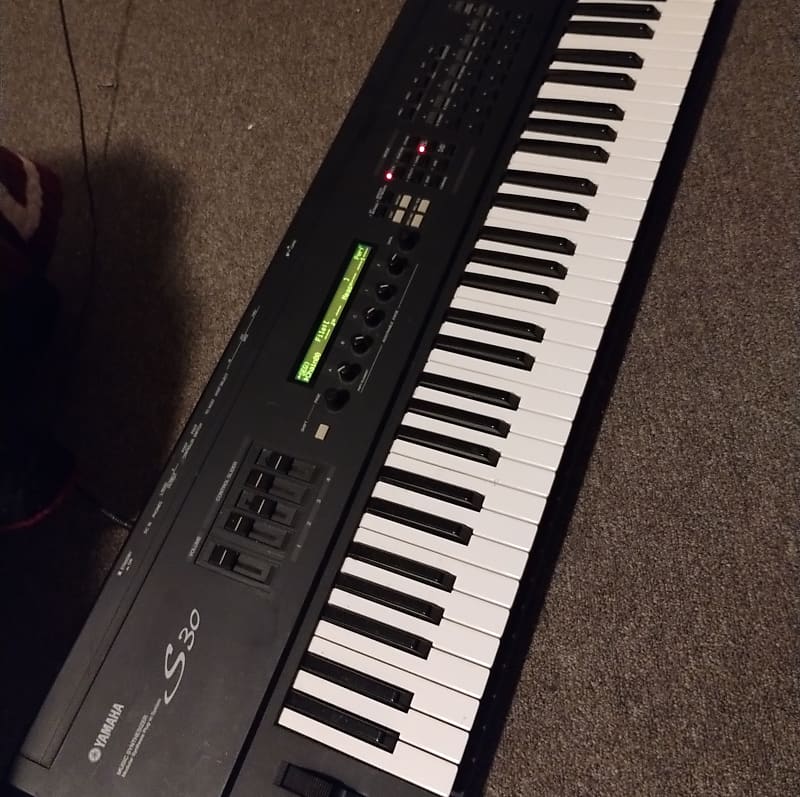 Yamaha Digital Synthesizer Module Yamaha s30 2000 Black Reverb