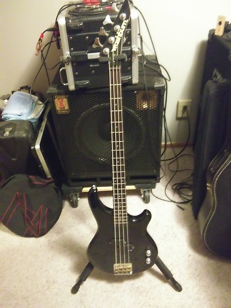 Washburn B-2 Bass ~1986 Black | Reverb