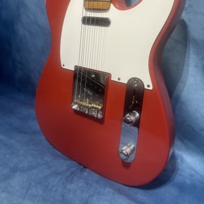 Fender Vintera '50s Telecaster with Maple Fretboard 2019 - Present Fiesta Red image 5