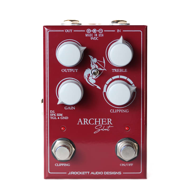 New J. Rockett Audio Designs Archer Select Overdrive/Boost Guitar