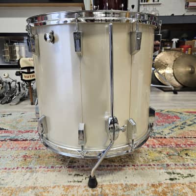 Sonor Phonic 9-ply Beech Kit 24-18-15-14" in Metallic Silver image 12