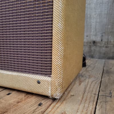 Fender Stratocaster Sunburst and Tweed Vibrolux 5F11 Amplifier One Owner Vintage 1957 image 20