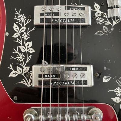 Near mint Teisco ET-220 1960‘s - Candy Apple Red image 4