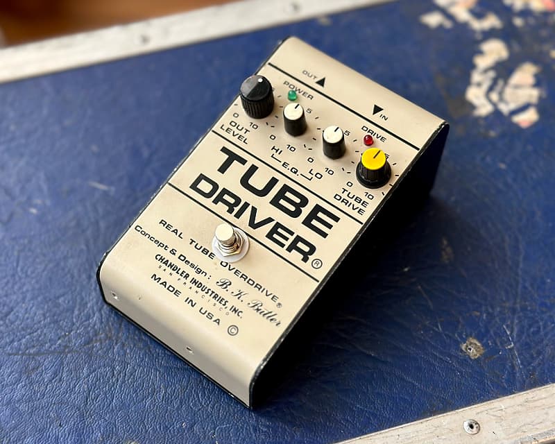 ギター Chandler TUBE OVERDRIVE (TUBE DRIVER) Chandler / BK Butler Tube Driver Handmade Tube Distortion