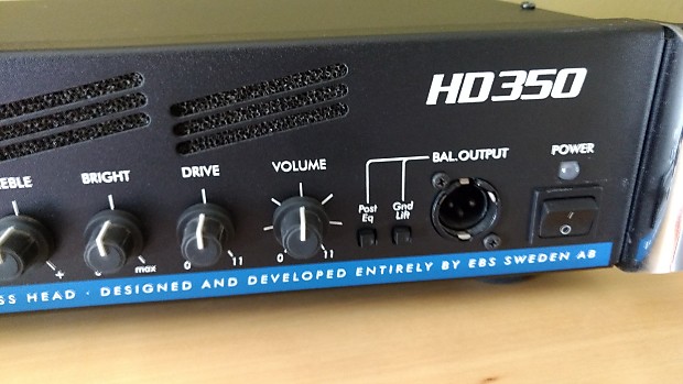 EBS, HD 350, Bass Guitar Amp, Excellent!