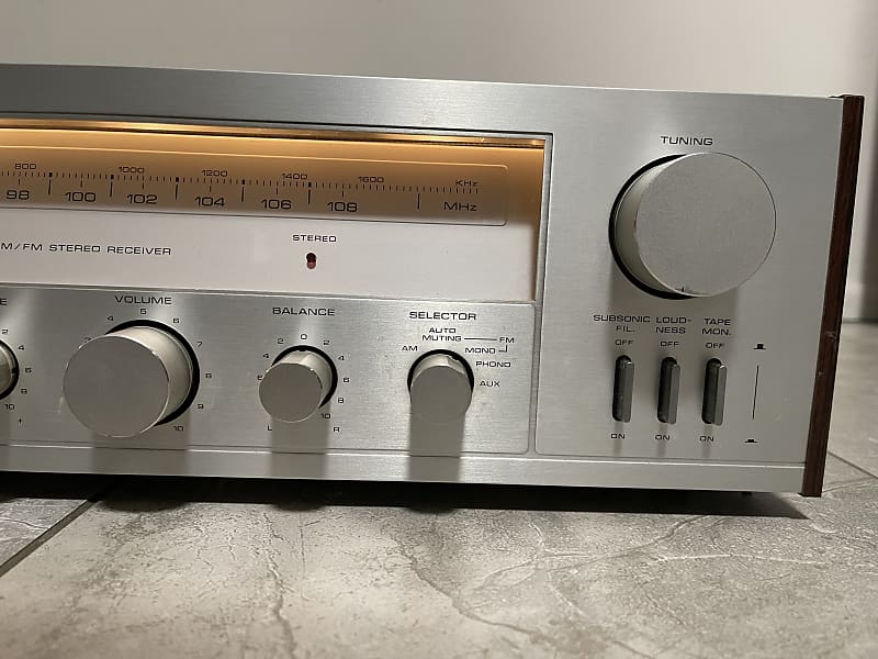 Nikko NR-519 AM/FM Stereo Receiver Silver