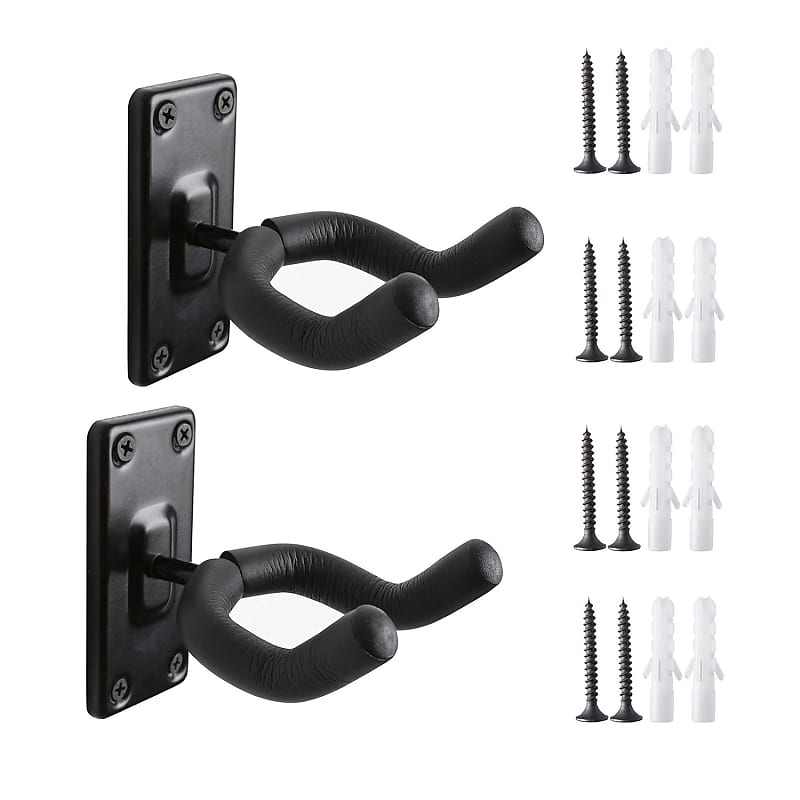 Guitar Wall Mount 2Pack,Guitar Hangers for Wall,Wall Guitar Reverb
