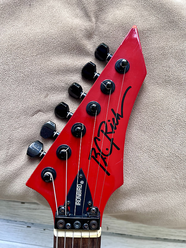 BC Rich Ironbird 1986 Japan - Ferrari Red | Reverb