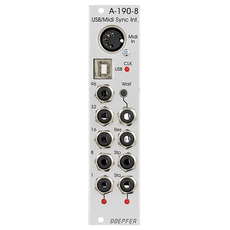 Doepfer A-190-8 USB / MIDI Sync Interface image 1