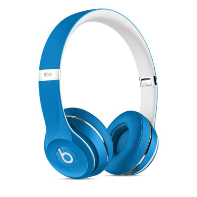 Beats by Dr. Dre Solo2 On-Ear Wired Headphones (Luxe Edition) in Blue image 7