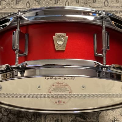 Ludwig Classic Maple 4x14” 8-Lug Snare Drum in Diablo Red LS444XXDRW05707 image 6