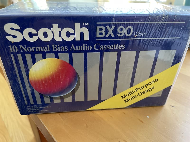 Scotch BX90 135m audio cassette 1980s image 1