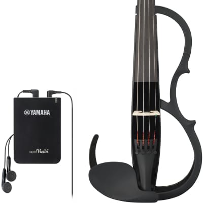 Yamaha Silent Series YSV104 Electric Violin - Black image 2