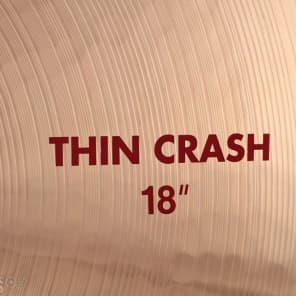 Paiste 18 inch 2002 Thin Crash Cymbal image 3