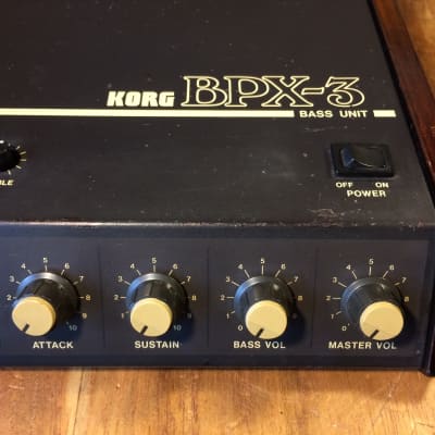 Korg BPX-3 Vintage Analog Bass Synthesizer for use with PK-13 Controller  Foot Pedals | Reverb