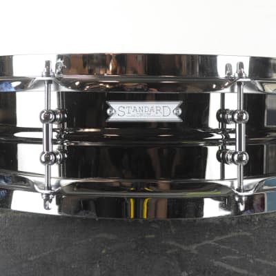 Standard Drum Co. 4x14 Black Nickel Snare Drum | Reverb