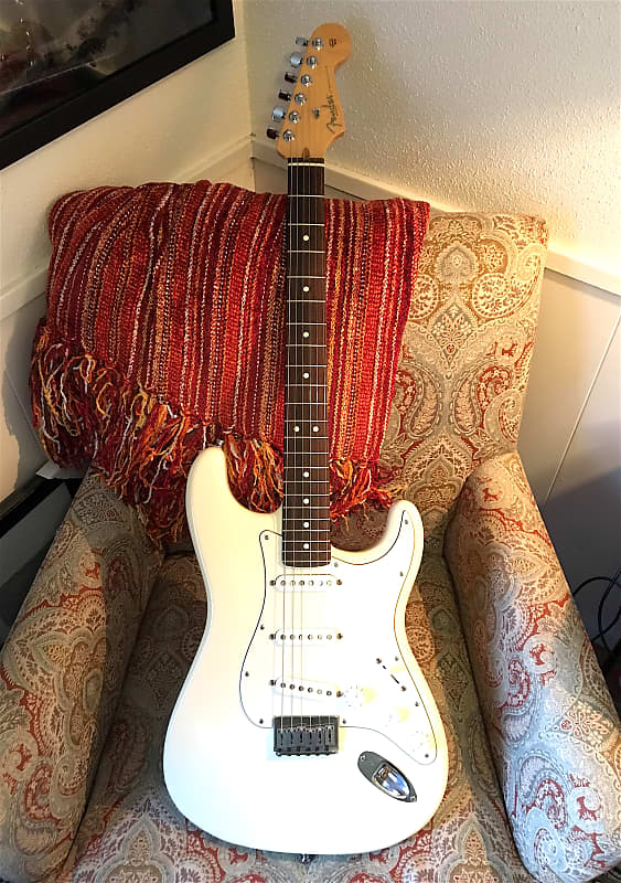 ギター Fender USA US Cyclone 2001 Olympic White Fender Cyclone USA 2001 – The Guitar Colonel