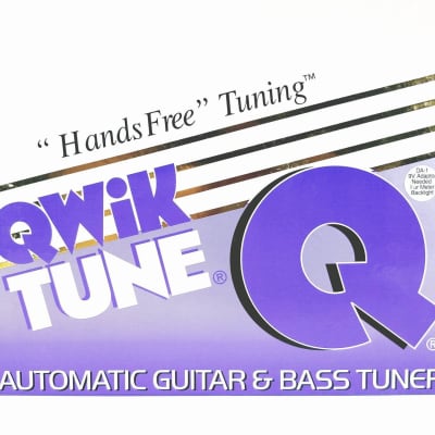 Qwik Tune QT-10 Pedal Guitar Tuner BRAND NEW image 2