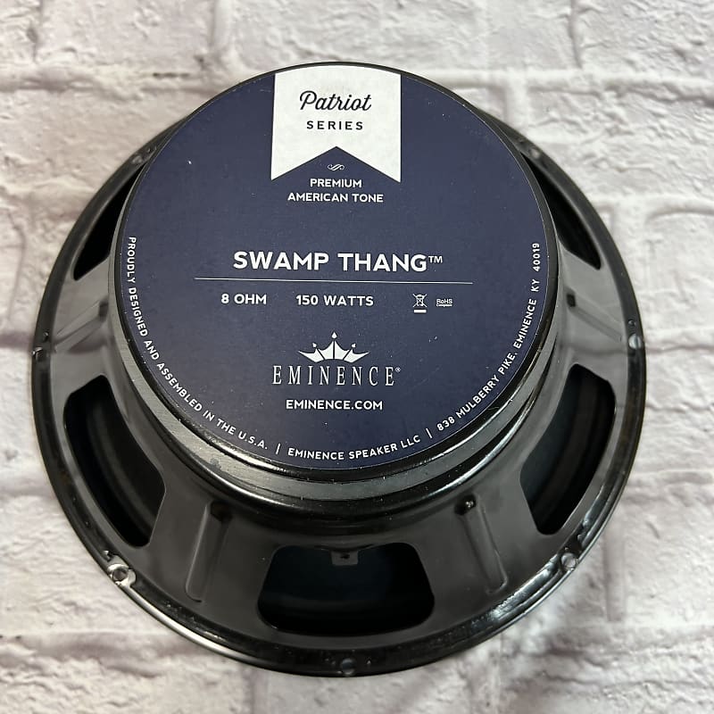 Rock Speakers Eminence Patriot Swamp Thang 12