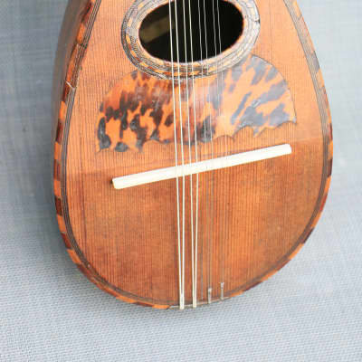 MANDOLIN ANTIQUE ITALIAN BOWLBACK ‘IL GLOBO’ 1890s ITALY image 5