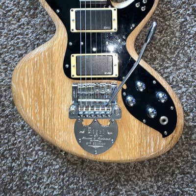 Rigel 2nd edition custom electric guitar. hand made in the USA - Natural image 3