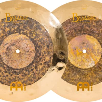 Meinl B15DUH Byzance Dual Hi-Hat Cymbal Pair, 15" image 1