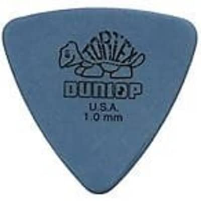 Dunlop Guitar Picks  72 Pack  Tortex Tri  1.0mm  431R1.00  Blue image 2
