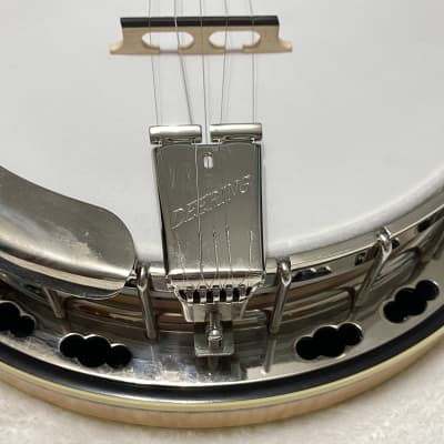 1990 Deering Calico 5-String Banjo - Blonde image 3