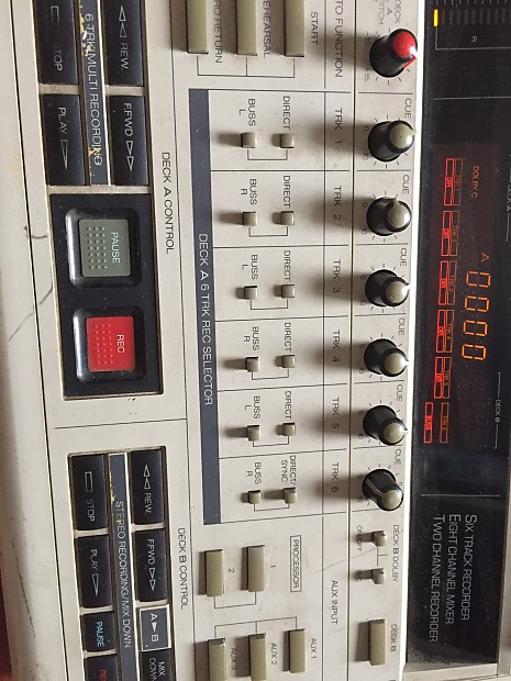 Sansui WS-X1 (6TRK Multi Recording/8 Channel Mixer) | Reverb