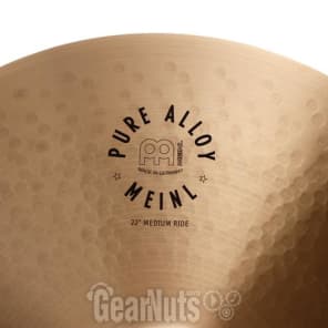 Meinl Cymbals 22 inch Pure Alloy Medium Ride Cymbal image 4