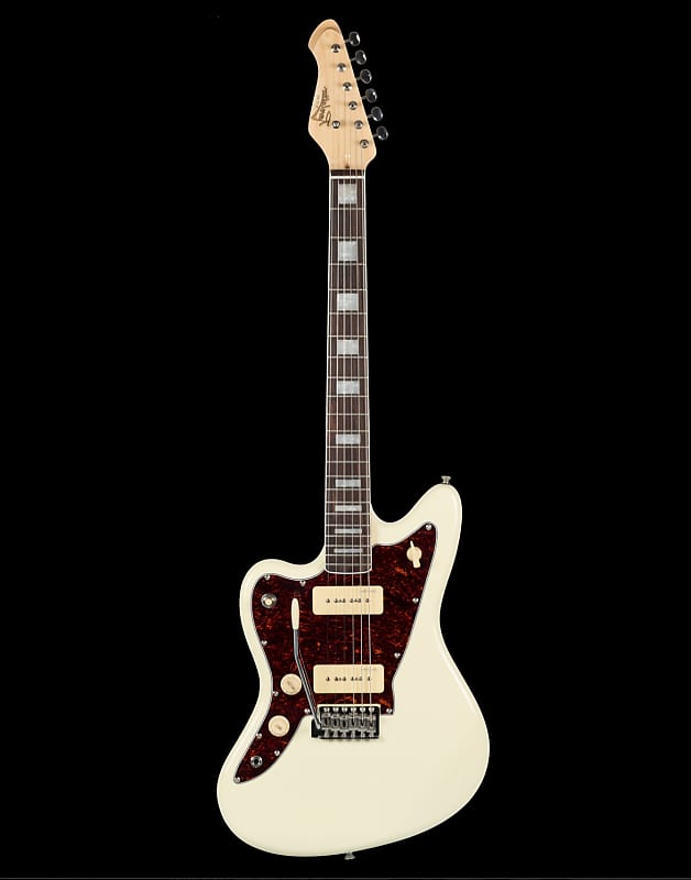 Revelation RJT-60 Vintage White Left Handed Electric Guitar image 1