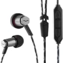 Roland FRZM-I-GUNBK In-Ear Headphones with 3-Button Remote & Microphone - Gunmetal Black
