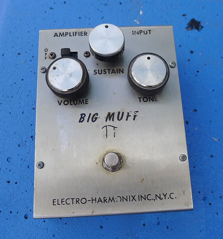 Electro-Harmonix Big Muff V1 Vintage 1970's PNP Triangle