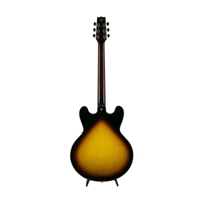 Heritage Standard H-535 Semi-Hollow Electric Guitar, Original Sunburst, AN35002 image 3