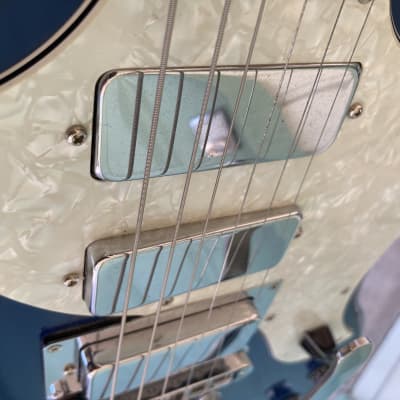 Gibson SG Deluxe 1998 - Blue Limited Edition 3 Pickup Sg Bigsby with Soft Case Gibson Electric Guitar image 21