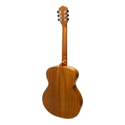 Martinez Small Body Acoustic Guitar Left Handed MF-25L-NST image 3