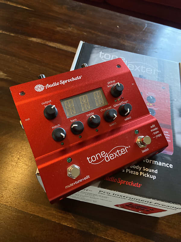 Audio Sprocket ToneDexter Acoustic Guitar Modeling Preamp Reverb