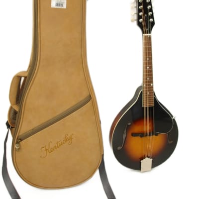 Kentucky Mandolins KM-150 Standard A-Model Mandolin – Vintage Sunburst w/ Gig Bag for sale