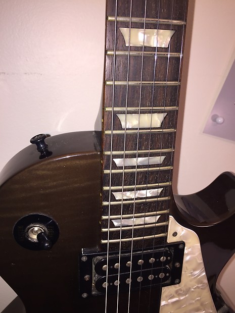 Burny LP75-JP Joe Perry Les Paul 1997 Blackburst | Reverb