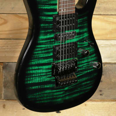 Ibanez Kiko Loureiro Signature KIKOSP3 Electric Guitar Transparent Emerald  Burst for sale