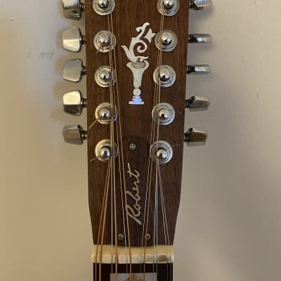 Mc Cormick 12-string custom 1981 Engelmann Spruce, Rosewood back and sides image 7
