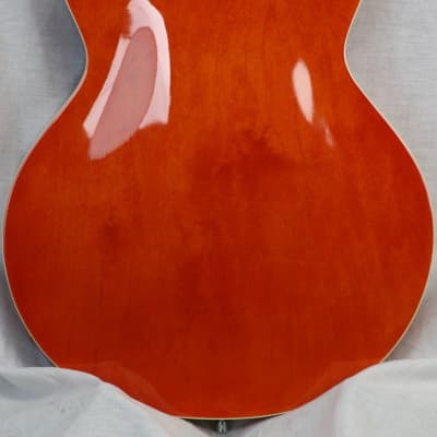 Gretsch G5440LSB Electromatic Hollow Body Long Scale Bass 2013 - Orange - w/Hardshell Case image 2