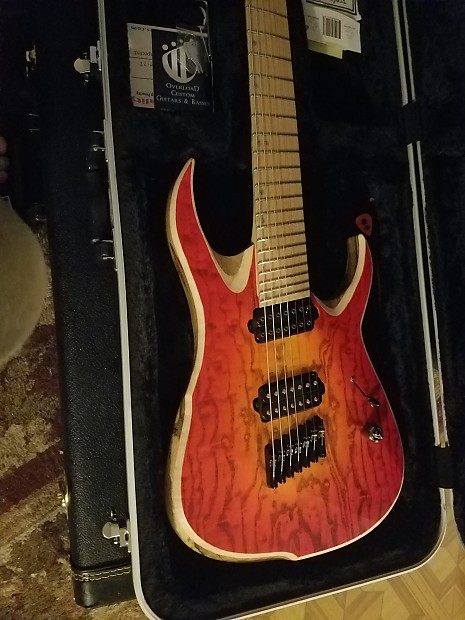 Overload Guitars RAIJIN 7 String Multiscale 2017 Apocalypse
