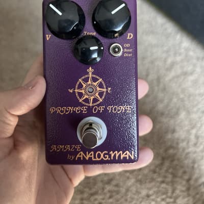 Analogman Prince of Tone Overdrive Pedal | Reverb