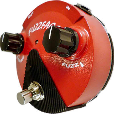 Dunlop FFM2 Red Germanium Fuzz Face Mini Distortion Pedal image 6