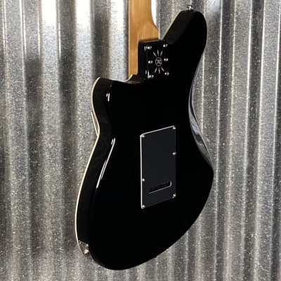 Reverend Jetstream HB Midnight Black Guitar #61151 Used image 7