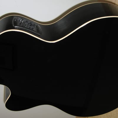 Yamaha Compass CPX600 Medium Jumbo Acoustic Electric Guitar- Black image 9