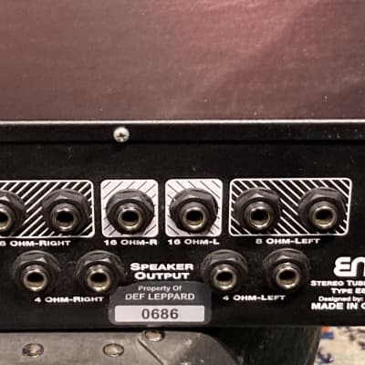 ENGL Vivian Campbell's, Def Leppard E850/100 Tube All Valve Power Amp (VC #5020) 2008 image 16