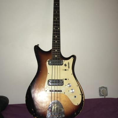 Vintage bass Egmond 1960's for sale